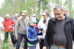Luonnonkukkien päivän retki 16.6.2013 Muurasjärvellä Lahnalassa