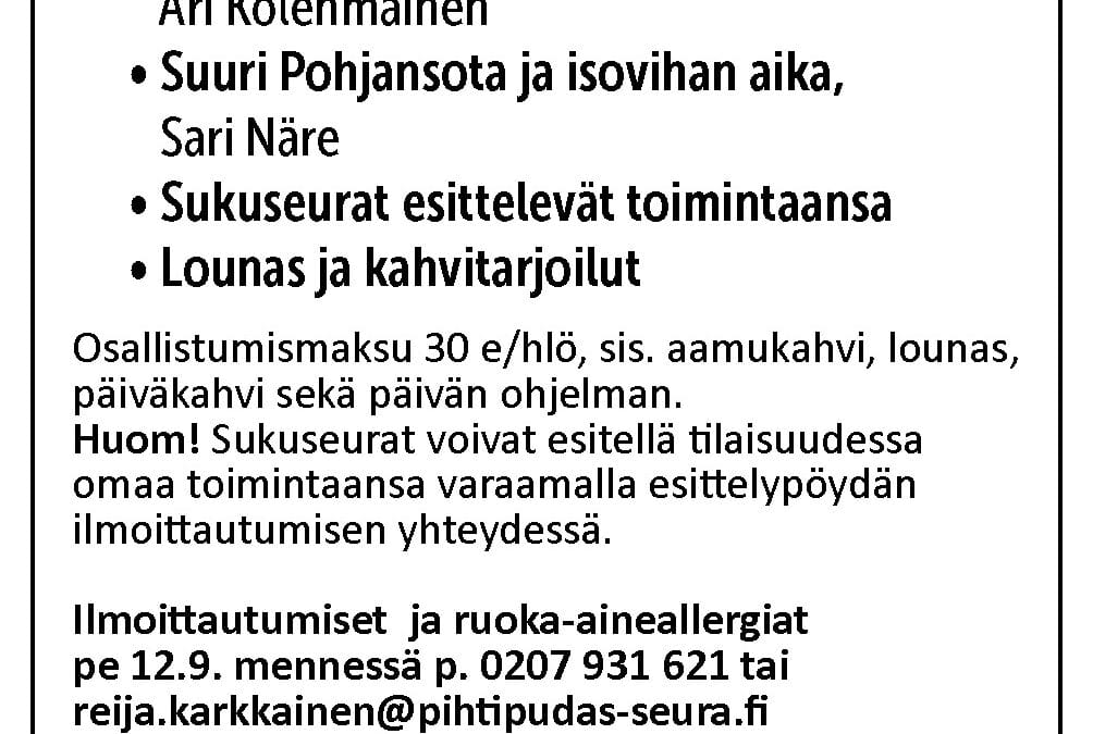Sukututkimuspäivä