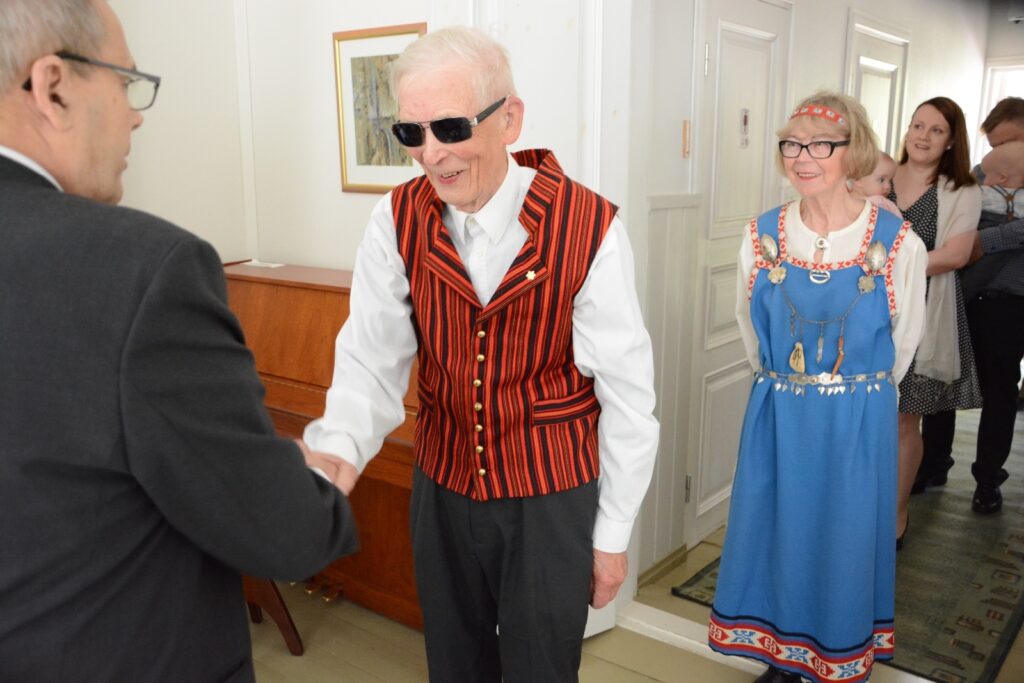 Veikko Kurki, Irja Hämäläinen, Pia ja Esa Painokallio perheineen